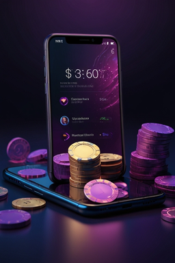 Telefon cu aplicația Nnv Casino